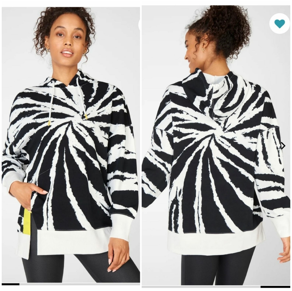 ●SOLD●Fabletics Jasmine Side Slit Pullover 1X